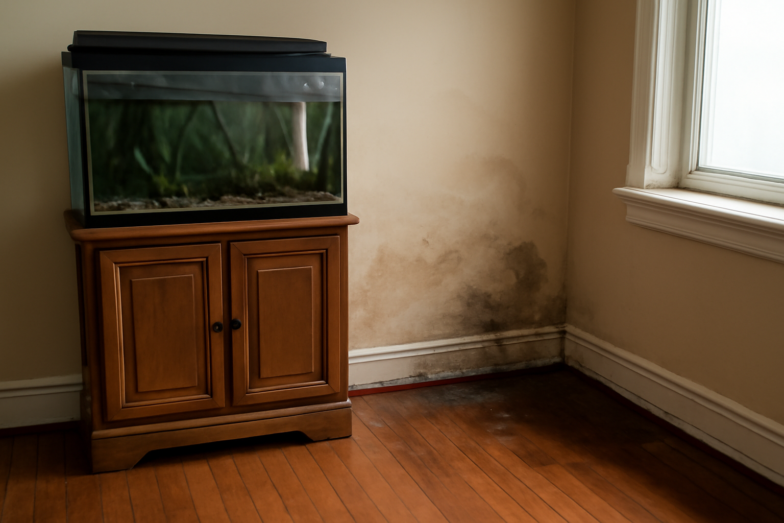 Aquarium Leak Water Removal in Falls Church, VA