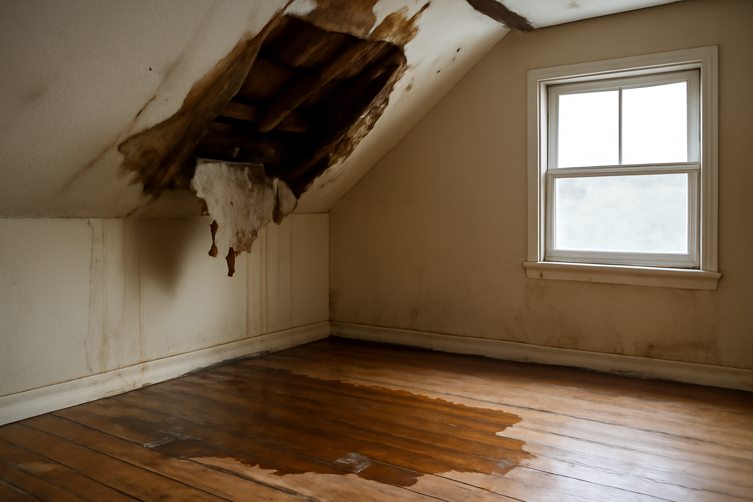 Attic Water Removal in Frederick, MD