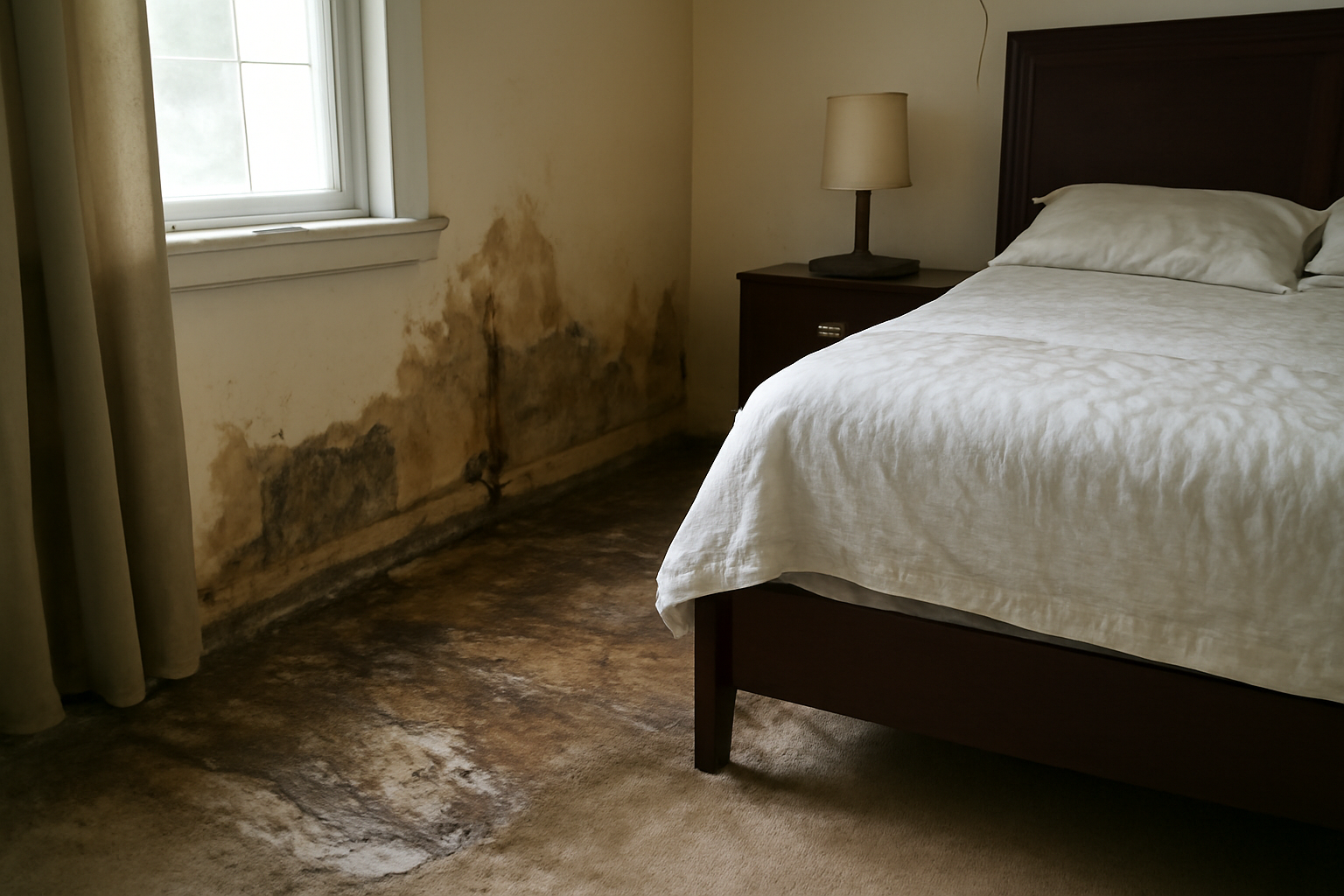 Bedroom Water Removal in Silver Spring, MD