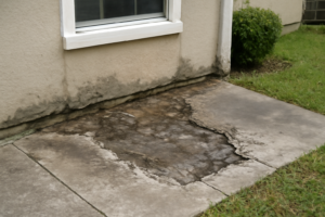 Concrete Water Damage Restoration