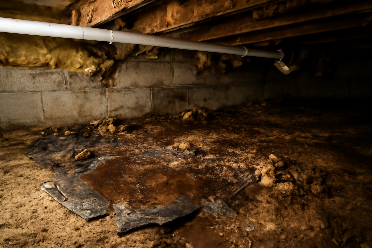 Crawl Space Water Removal in Silver Spring, MD