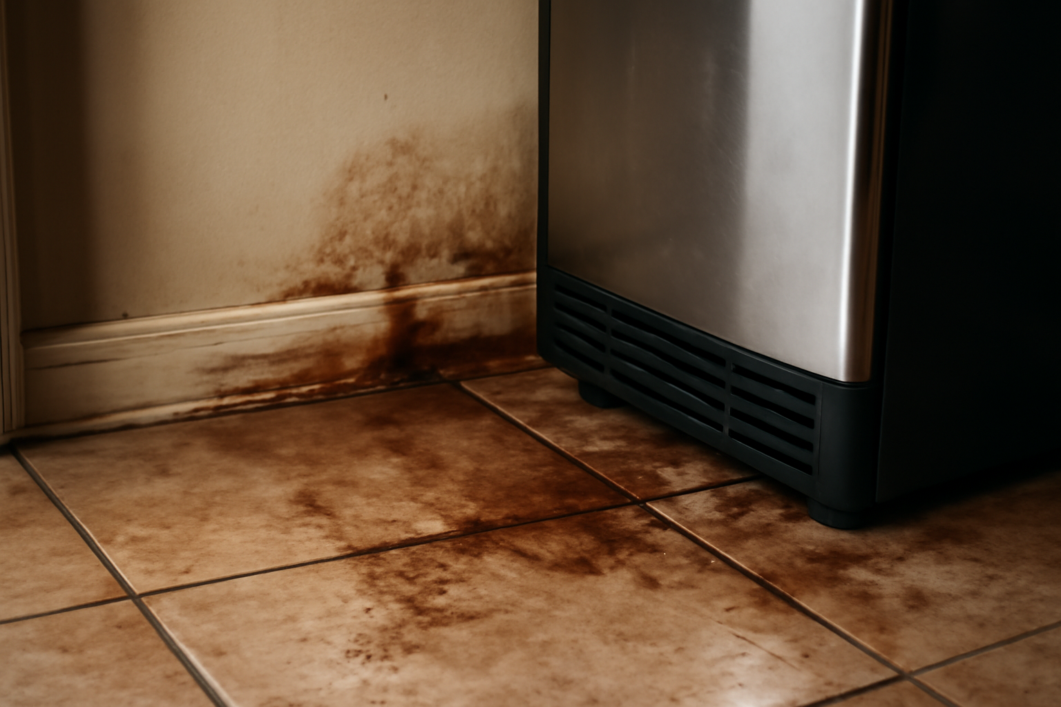 Ice Maker Line Leak Water Removal in Gaithersburg, MD