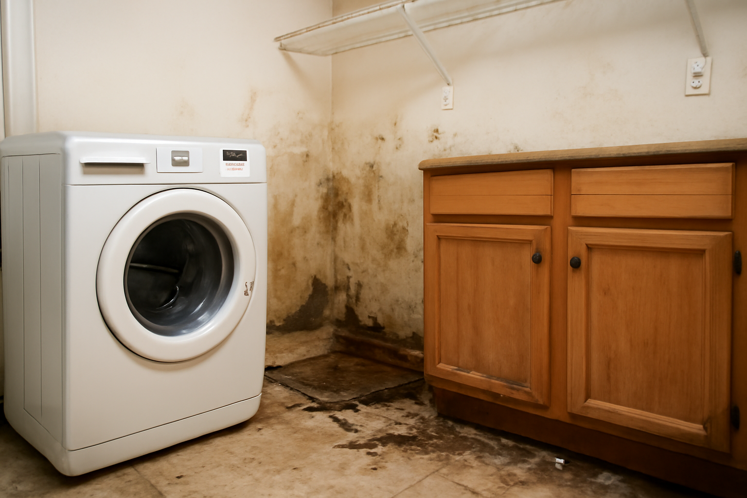 Laundry Room Water Damage Restoration in Silver Spring, MD