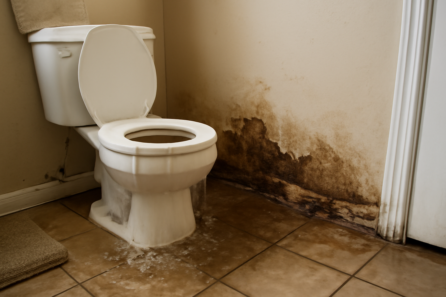 Toilet Overflow Water Removal in Frederick, MD