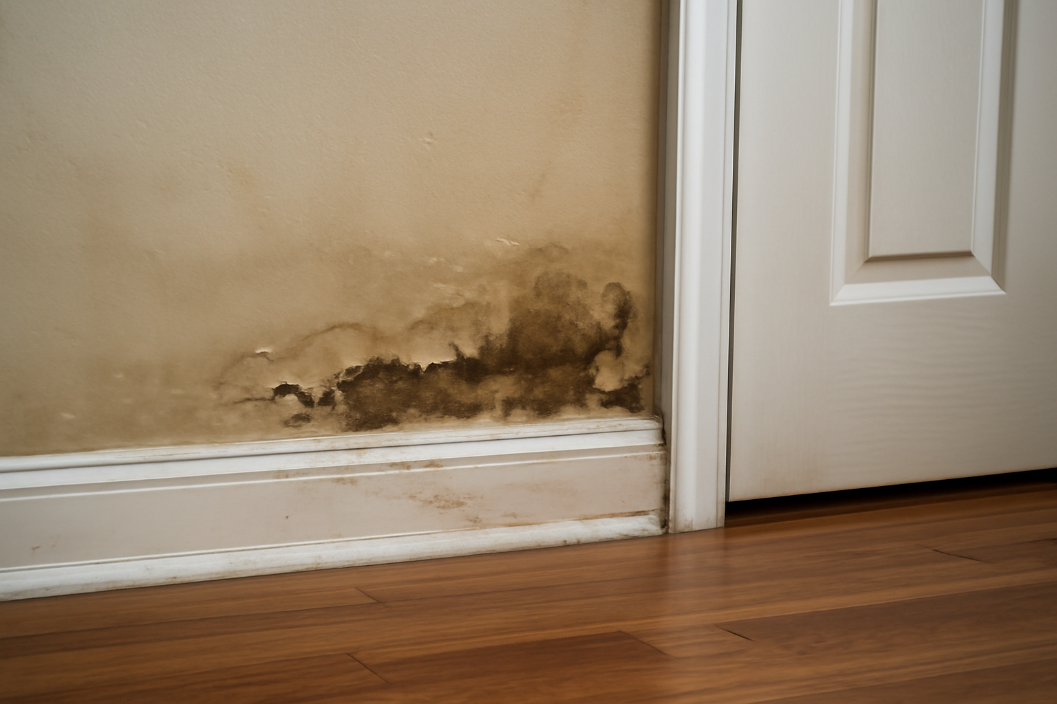Trim & Baseboard Replacement After Water Damage in Burke, VA