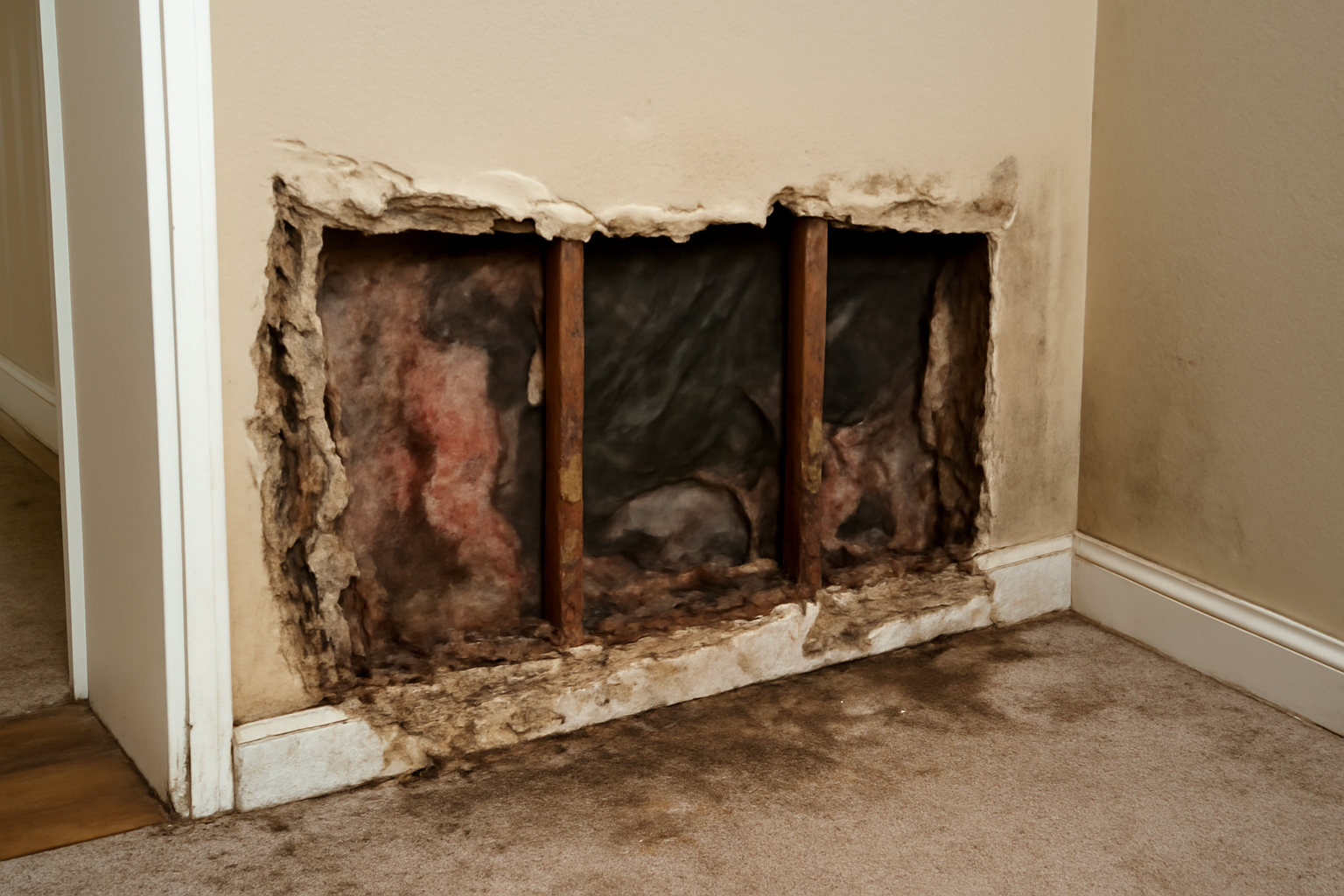 Wall Cavity Water Extraction in Brambleton, VA
